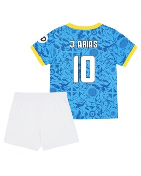 Billige Fotballdrakt Wolves Jhon Arias #10 Replika Tredjedraktsett Barn 2025-26 Kortermet (med bukser)